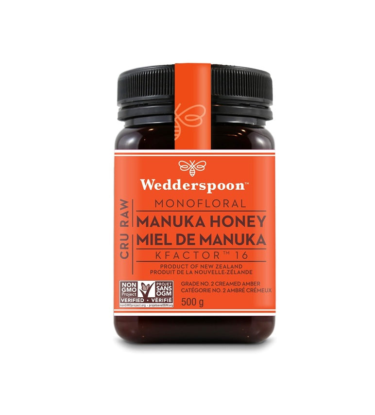 Wedderspoon Premium Manuka Honey K Factor 16 500g