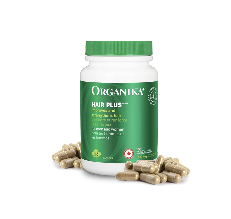 Organika Hair Plus 480mg 120 Capsules
