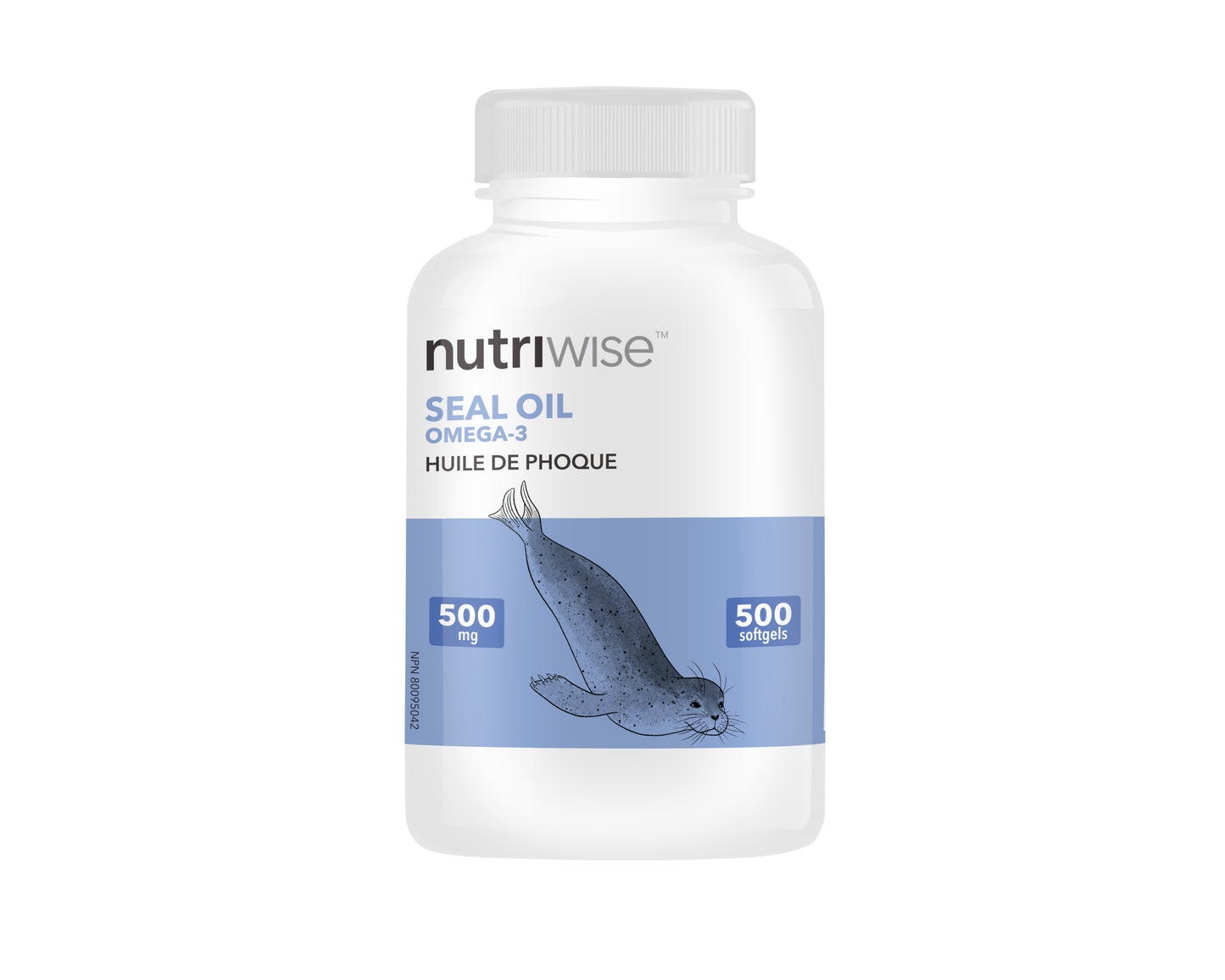 Nutriwise OMEGA 3 海豹油 500毫克 500粒軟膠囊