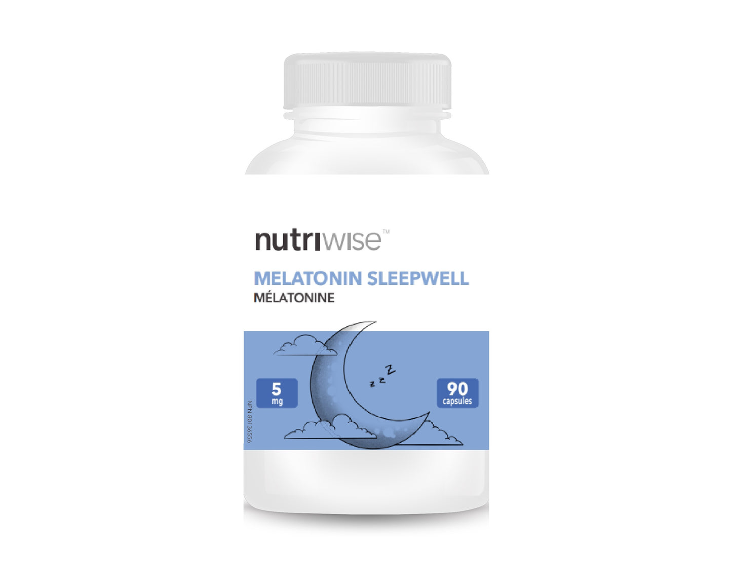 Nutriwise 褪黑激素 Sleepwell 5 毫克 90 粒膠囊