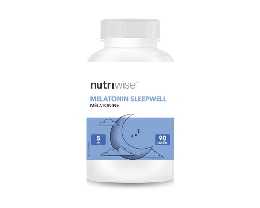 Nutriwise Melatonin Sleepwell 5mg 90 Capsules