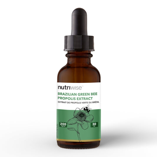 Brazilian Green Bee Propolis Dropper Bottle