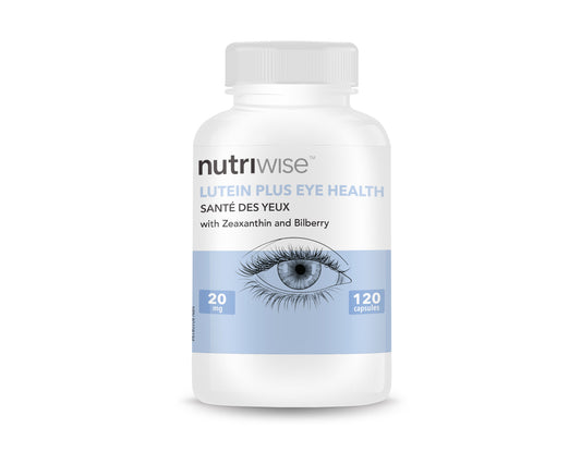 Nutriwise Healthy Vision Lutein 120 Capsules x 3