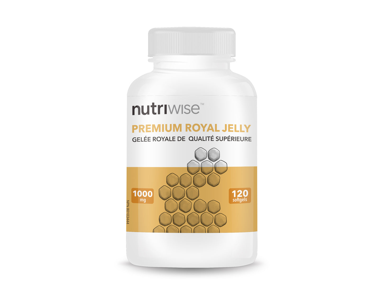 Nutriwise 蜂王乳 1000 毫克 120 粒軟膠囊