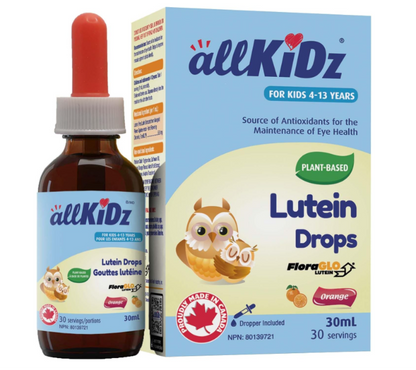 allKiDz 兒童葉黃素滴劑，保護眼睛視力健康