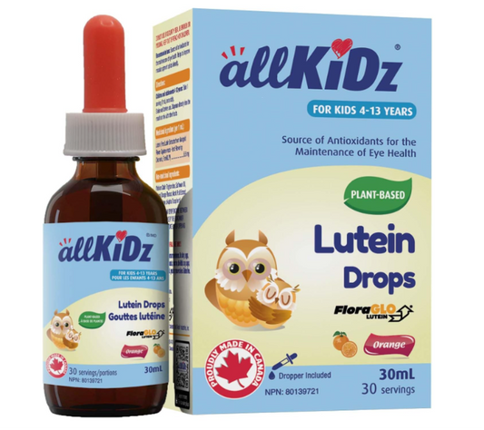 allKiDz Lutein Drops for Kids Children, Eye Vision Health Support