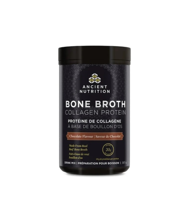Ancient Nutrition Chocolate Bone Broth Collagen Protein 357g