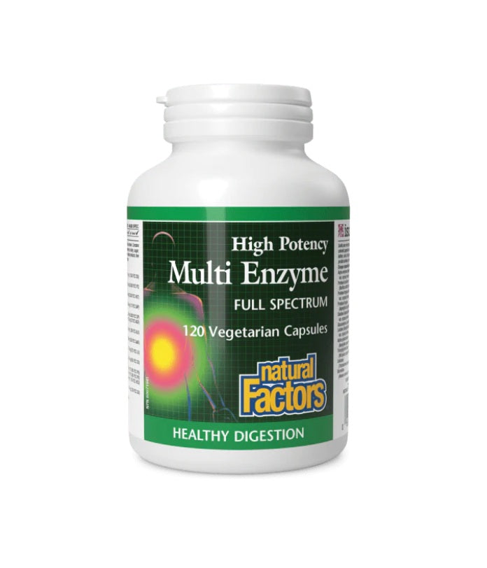 Natural Factors 多種酵素高效全譜 120 粒膠囊