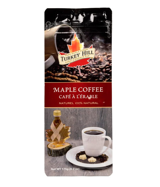 Turkey Hill Pure Canadian Maple Sugar 100% Arabica Beans Coffee 175g