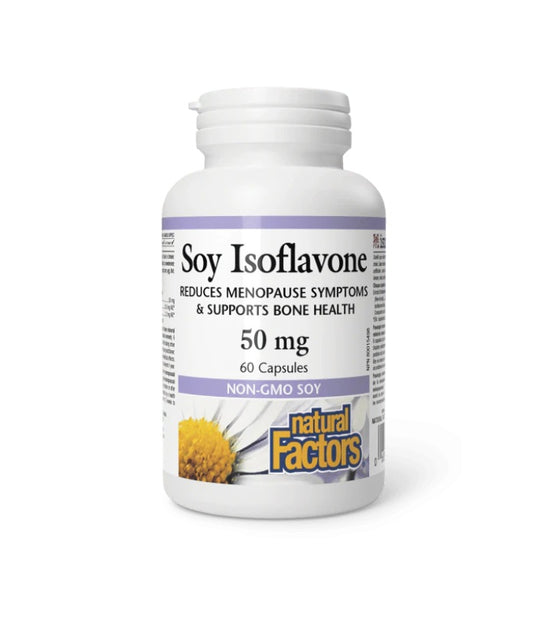 Natural Factors Soy Isoflavone 50 mg