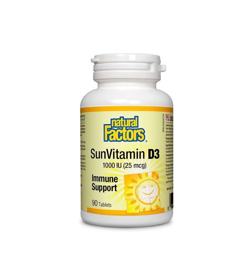 Natural Factors Vitamin D3 1000iu